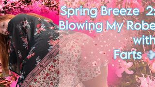 Clips 4 Sale - Spring Breeze: Blowing my Robe with Farts