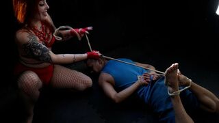 Clips 4 Sale - Completely beaten and tied up