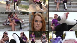 Clips 4 Sale - Kelly SLWC I Need to Rest my Aching Foot