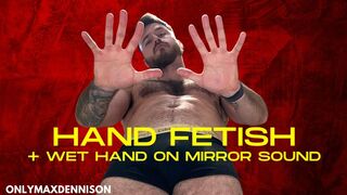 Clips 4 Sale - Hand worship + wet hand on mirror sound