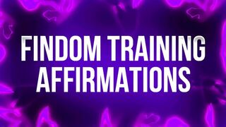 Findom Training Affirmations