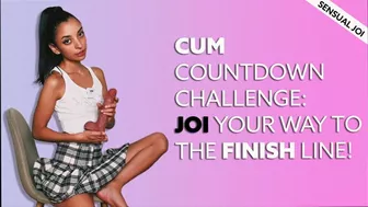 Clips 4 Sale - Cum Countdown Challenge: JOI Your Way to the Finish Line!