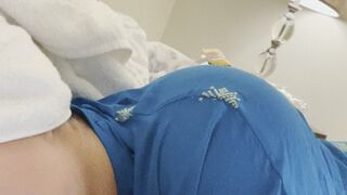Clips 4 Sale - Curvy Couging Queen in blue kimono