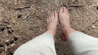 Clips 4 Sale - her naked feet are further discovering hard wood