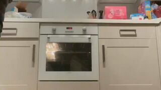 Clips 4 Sale - mac book walk over while cooking food