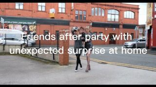 Friends afterparty with unexpected quest