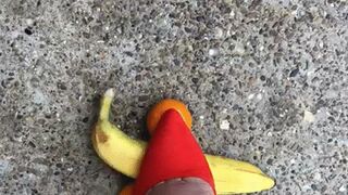 Red heels crush fruit