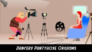 Dancers pantyhose Solo Orgasms