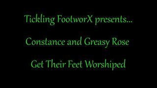 Clips 4 Sale - Constance and Greasy Rose Foot Worship