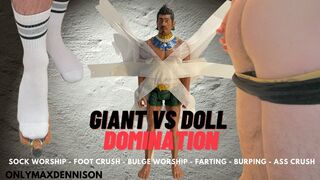 Clips 4 Sale - Transformation fantasy - giant vs doll domination