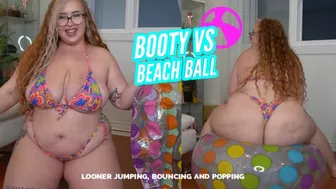 Clips 4 Sale - Booty vs Beach Ball - Gwen Adora and her BBW Ass Bounce on a Balloon for the Looners! - hd mp4