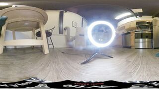 Clips 4 Sale - Watching from under the table 360vr