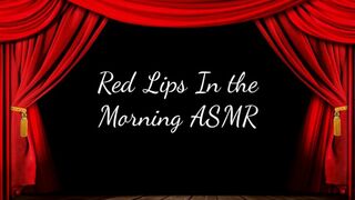 Clips 4 Sale - Red Lips In the Morning ASMR