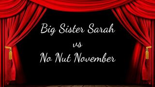 Clips 4 Sale - Big Step-Sister Sarah vs No Nut November