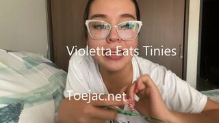 Violetta Eats Tiny Men