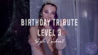 Birthday Tribute - Level 3