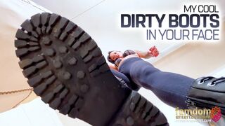 Clips 4 Sale - I'll crush you under my dirty boots! ( Giantess Boots POV with Lady JoJo ) - FULL HD MP4