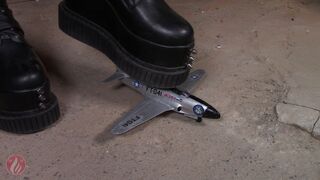 Clips 4 Sale - Airplane Model Destroyed With Love (And Boots)