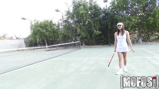 Latina's Tennis Lesson Gets Naughty