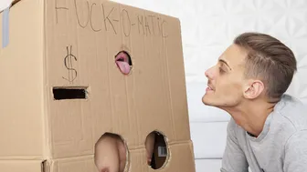 Twistys Hard - Makeshift Cardboard Gloryhole