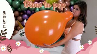 Blow to Pop Longneck 16" by Kathy - 4K