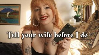 Clips 4 Sale - Tell your wife before I do