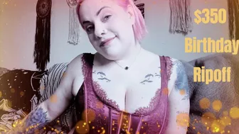 Clips 4 Sale - $350 Birthday Ripoff