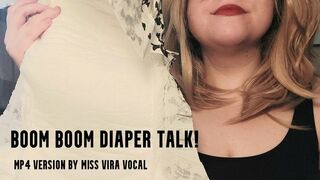 Boom boom diaper talk! Nanny wants a messy diaper MP4 VERSION