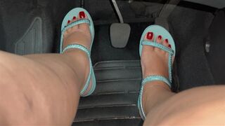 Clips 4 Sale - Juliette_RJ MILF on a real Pedal Pumping JOI wearing flats and red nails - PEDAL PUMPING - RED NAILS PEDICURE - BBW LEGS - PUMPING THE GAS - PUMP HARD - HITTING THE BREAKS - PEDAL JOI - ORGASM CONTROL