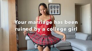 Clips 4 Sale - Your marriage has been ruined by a college girl