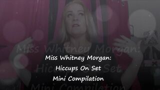 Miss Whitney Morgan: Hiccups On Set Compilation mp4