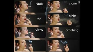 Clips 4 Sale - Nude close up side view smoking