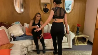 Clips 4 Sale - Mistress Lyssa And Miss Leticia Chilling On The Couch