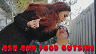 Clips 4 Sale - Lady Scarlet - Ash and food outside