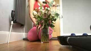 Sneeze Workout with Flowers