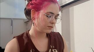 Clips 4 Sale - POV: we are in school and i smoke a cig while we study (dont tell on me)