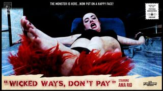 "Wicked Ways Don't Pay" 1080HD MP4 - Starring Ama Rio