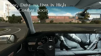 Clips 4 Sale - Long Drive to Lima in High Heel Combat Boots (mp4 1080p)