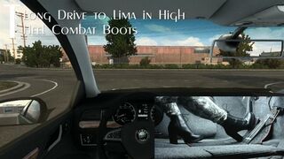 Clips 4 Sale - Long Drive to Lima in High Heel Combat Boots (mp4 720p)