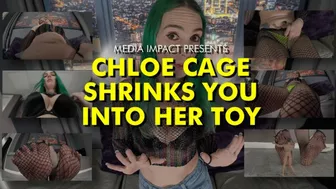 Clips 4 Sale - Chloe Cage Shrinks You Into Her Toy