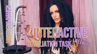 Clips 4 Sale - INTERACTIVE HUMILIATION TASK 2023 - WEEK 11