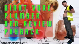 Macrophilia - giant vore plumber bad review payback