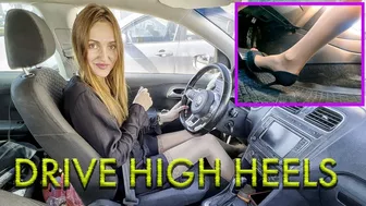 Clips 4 Sale - VIKA DRIVE HIGH HEELS_4K HDR Dolby Vision_22 MIN