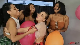 Clips 4 Sale - 3 BEAUTIFUL GIRLS AND 1 BBW POPPING BALLOONS - WITH VERONICA LINS - CLIP 3 FULL HD - KC 2023!!!