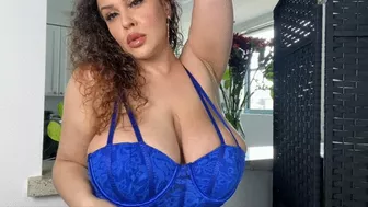 JOI: Busty Teen Rubbing Wet Pussy And Giving Jerk Off Instructions ...