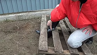 Clips 4 Sale - Leg Stuck In Pan Mp