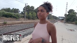 Sexy Luna Corazon Spices up her Vacation in Spain by Fucking a Huge French Dick in Public