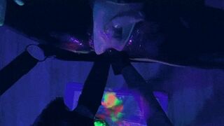UV Double Anal #fisting and hand holding with Anura Laas and Mina the Sinner @mazmorbidfetish