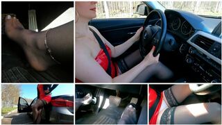 Clips 4 Sale - HOT PREMIERE: HORNY EMILY SEDUCES YOU WHILE DRIVING