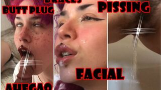 Clips 4 Sale - Anal pissing ahegao & facial to cumslut